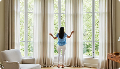 modren curtains designs