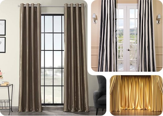Premium Silk Curtains Dubai