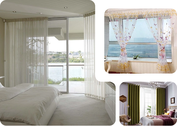 premium chiffon curtains