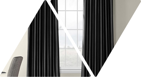 black silk curtains dubai
