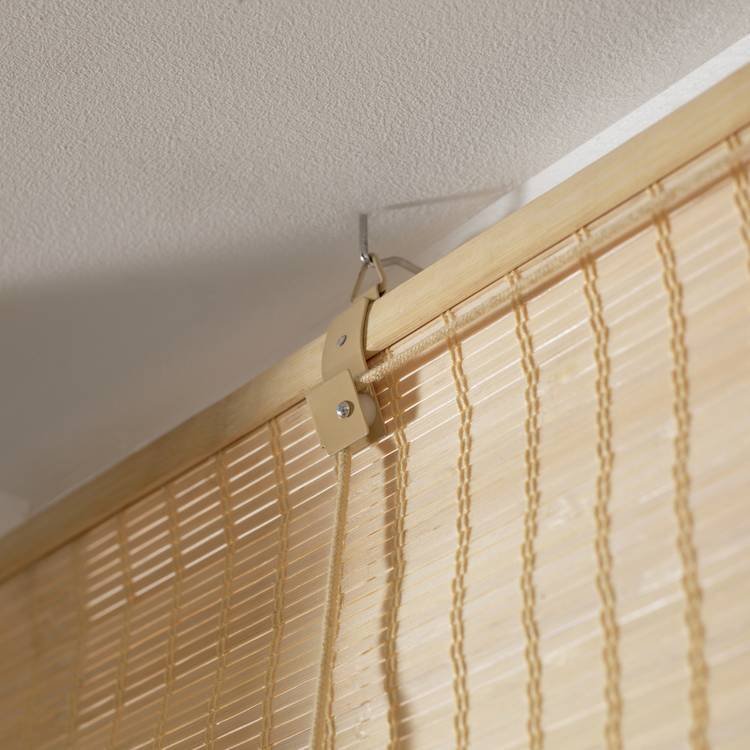 Habitat Daylight Bamboo Natural Roller Blind - 60cm - Image 4