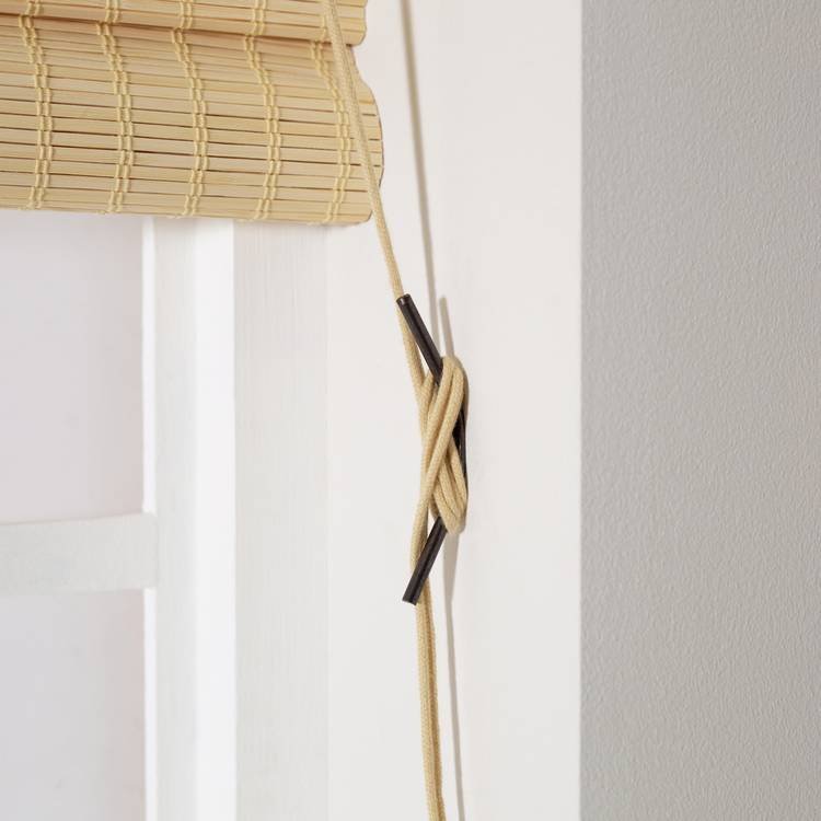 Habitat Daylight Bamboo Natural Roller Blind - 60cm - Image 2