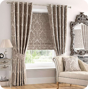 roman curtains dubai