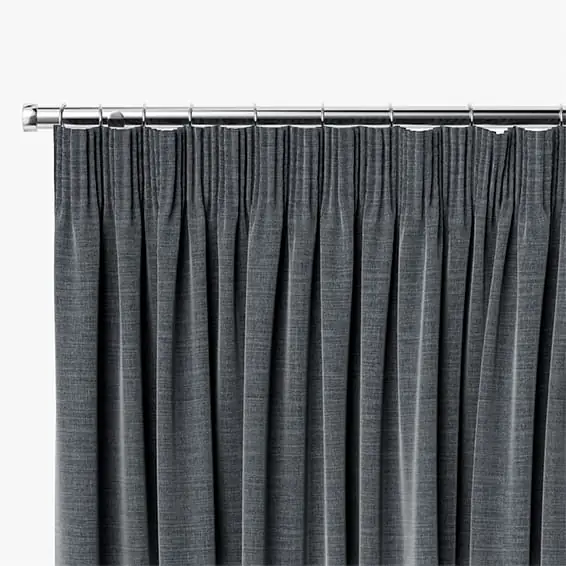 Harrow Flint Pencil Pleat Curtains - Image 3