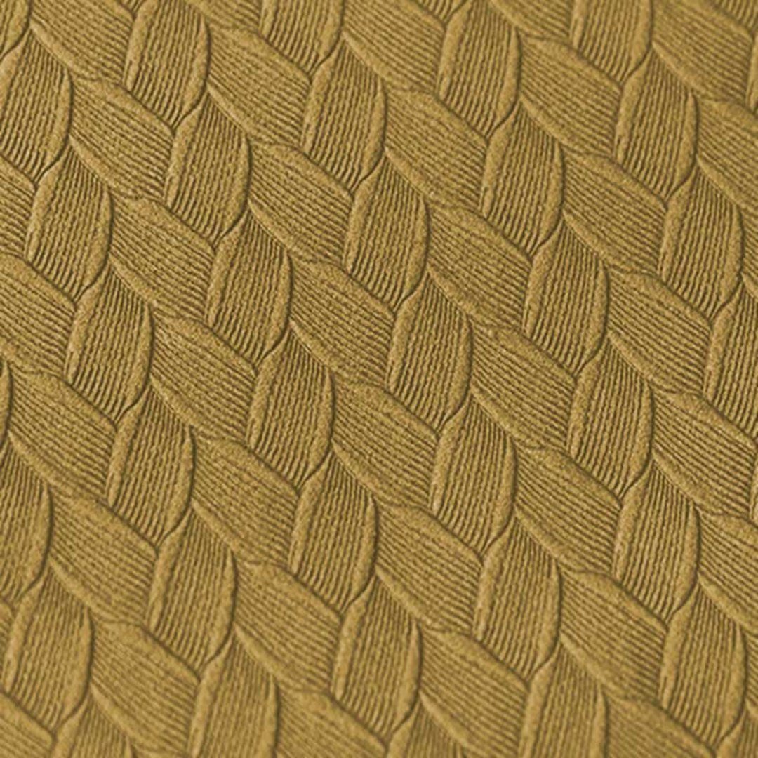 Basketweave Textured Bronze Gold Velvet Blackout Curtains - Image 2