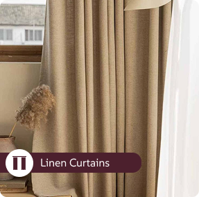 linen curtains