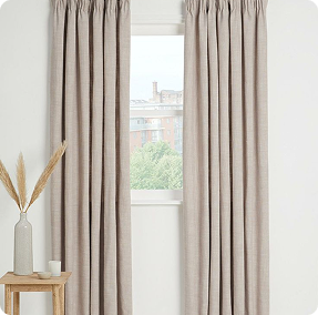 Designer pencil pleat curtains Dubai