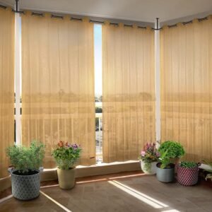 HIPPO - PE 85% Outdoor Sun Blocking Balcony Curtains