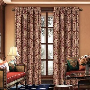 Loom and Mill Luxury Jacquard Curtains1