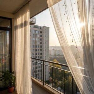 Balcony Curtains in Dubai
