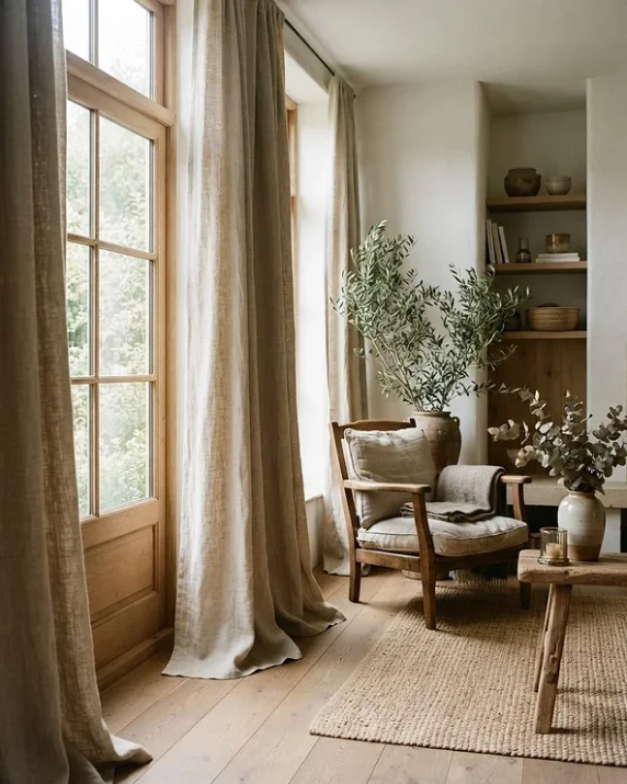 Linen Curtains in Dubai