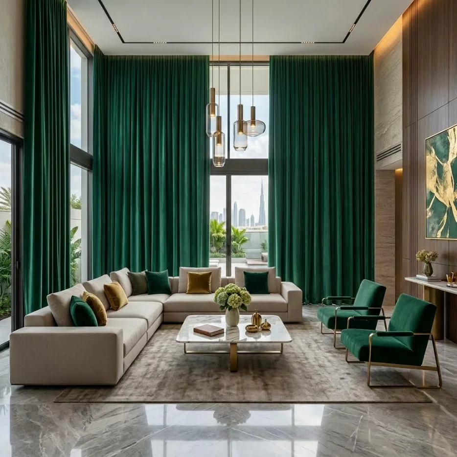Automated Curtains Project – Dubai Hills Estate