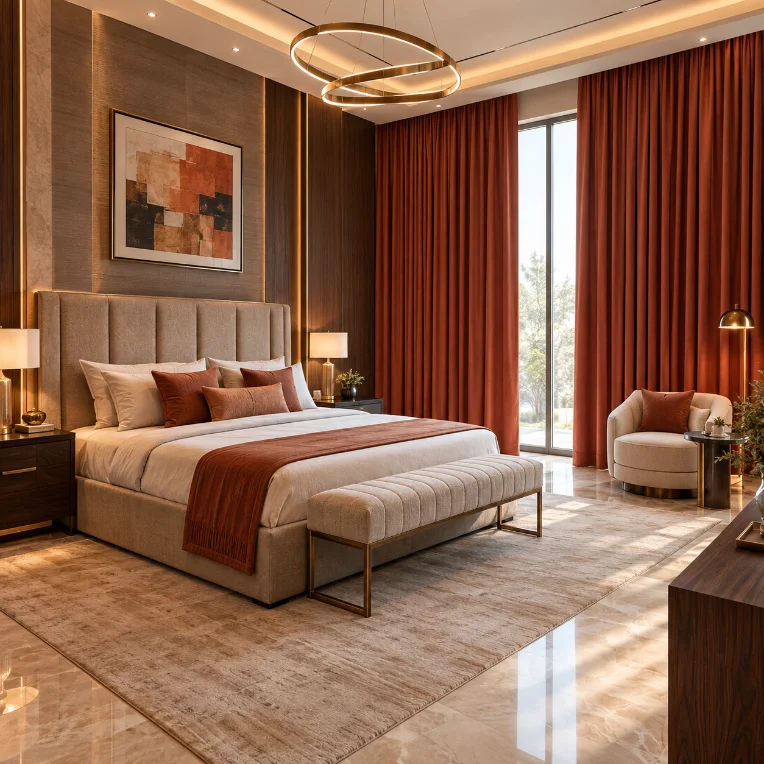 Motorized Curtains Installation – Dubai Marina