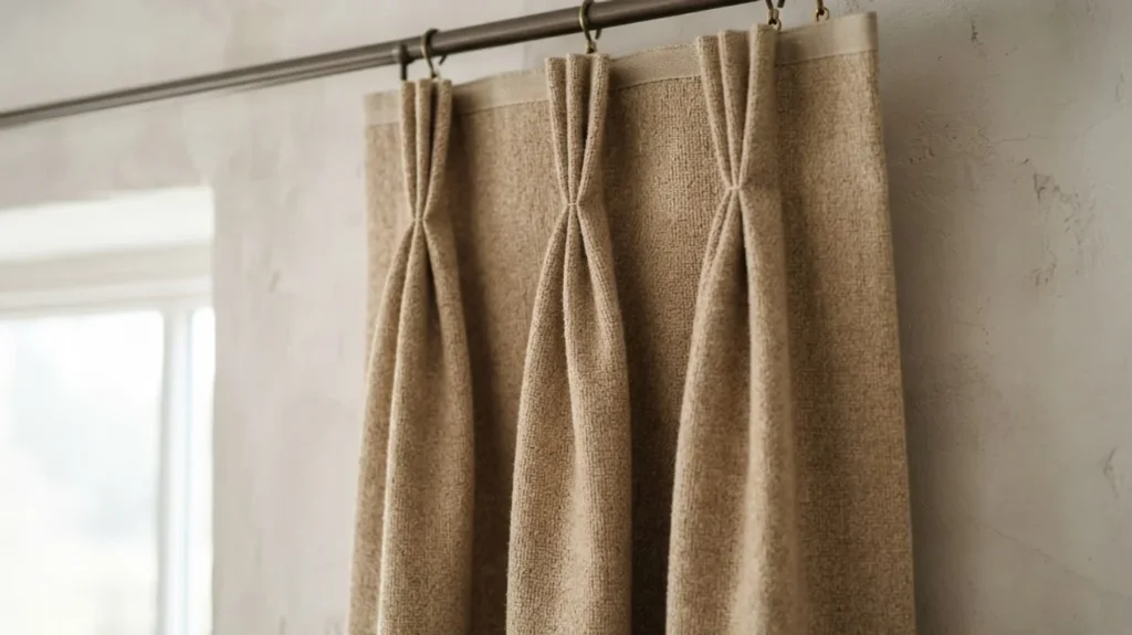 Pinch Pleat Soundproof Curtains
