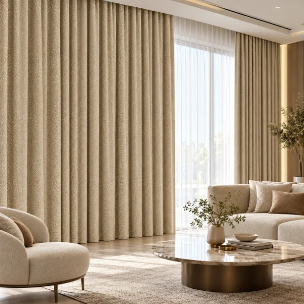 Beige Velvet Texture