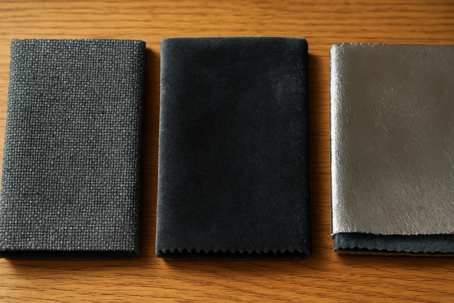 Blackout curtain fabric samples