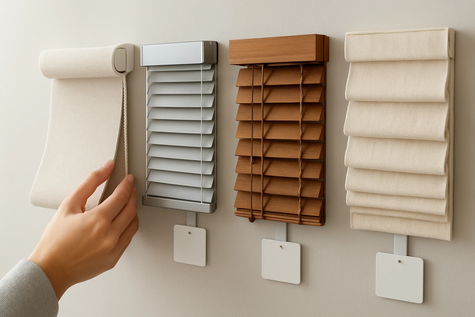 Blind samples for quick DIY choice