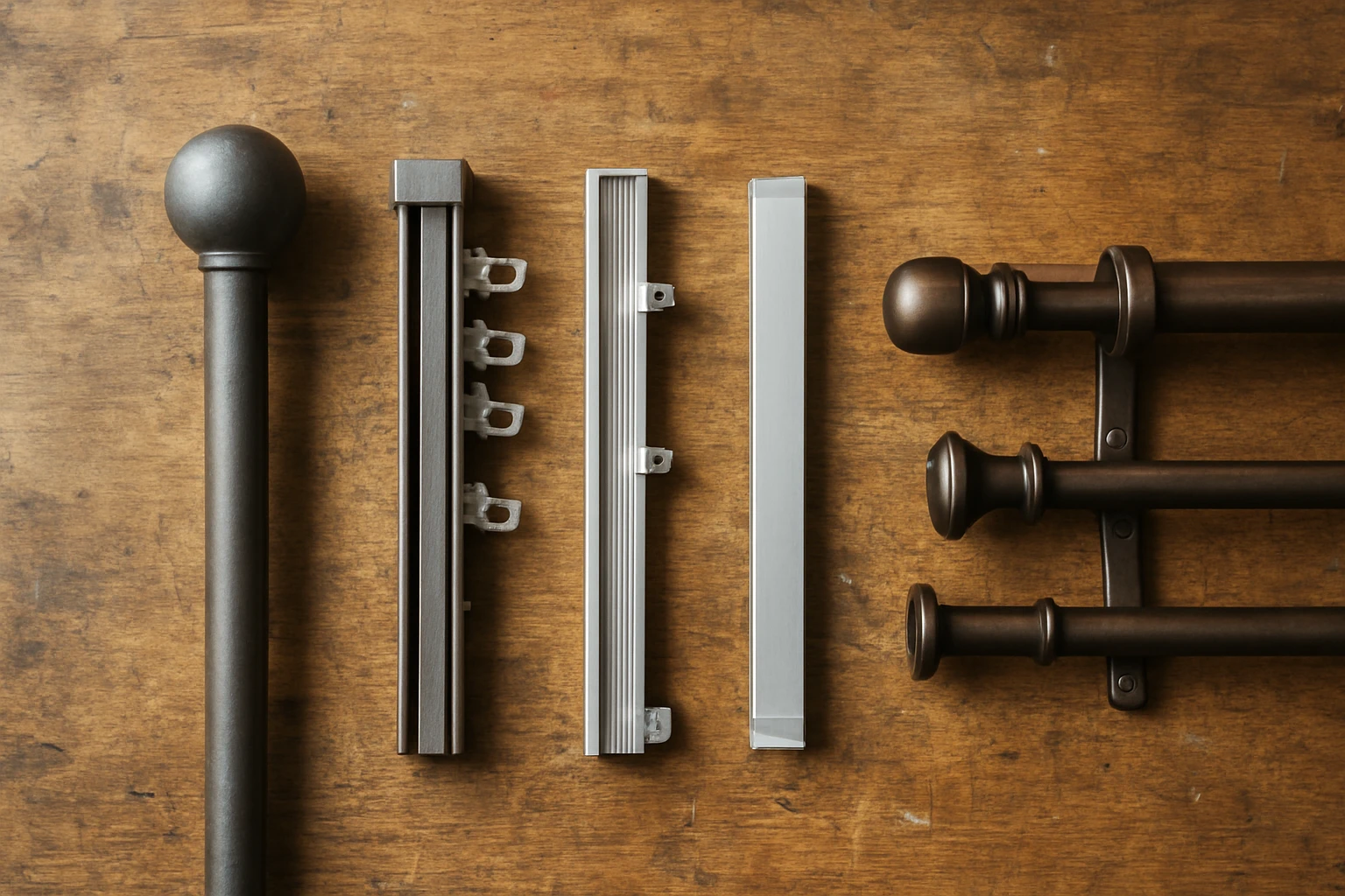 Curtain rods for heavy curtains