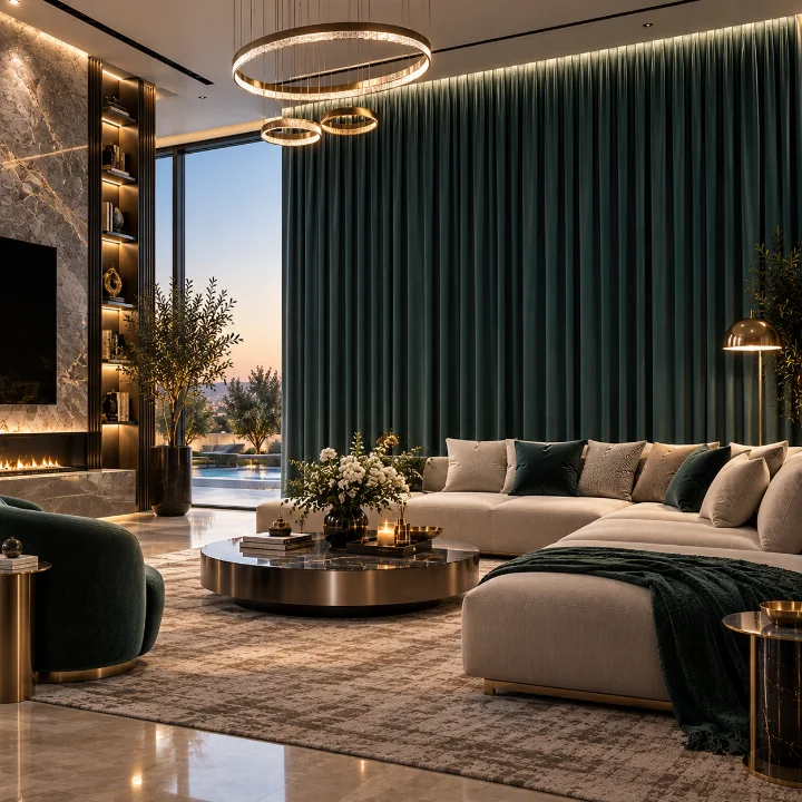 custom made blackout curtains dubai