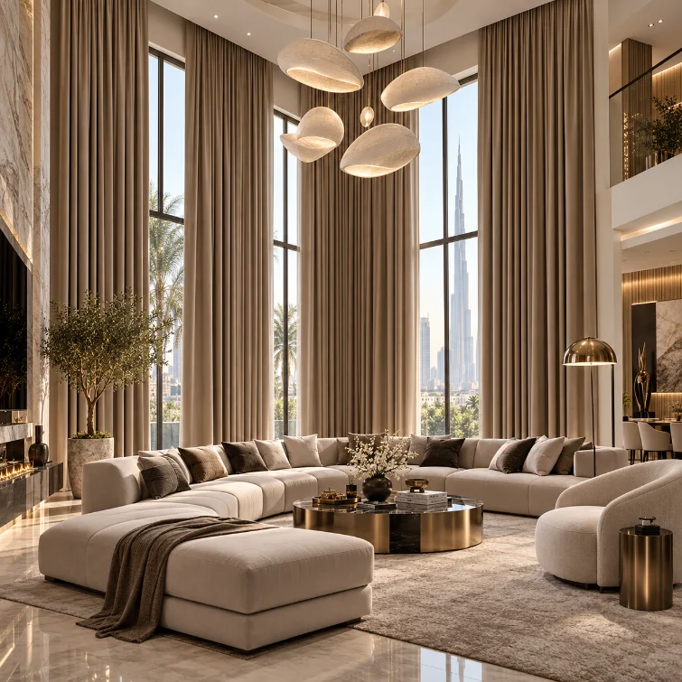 premium blackout curtain supplier dubai