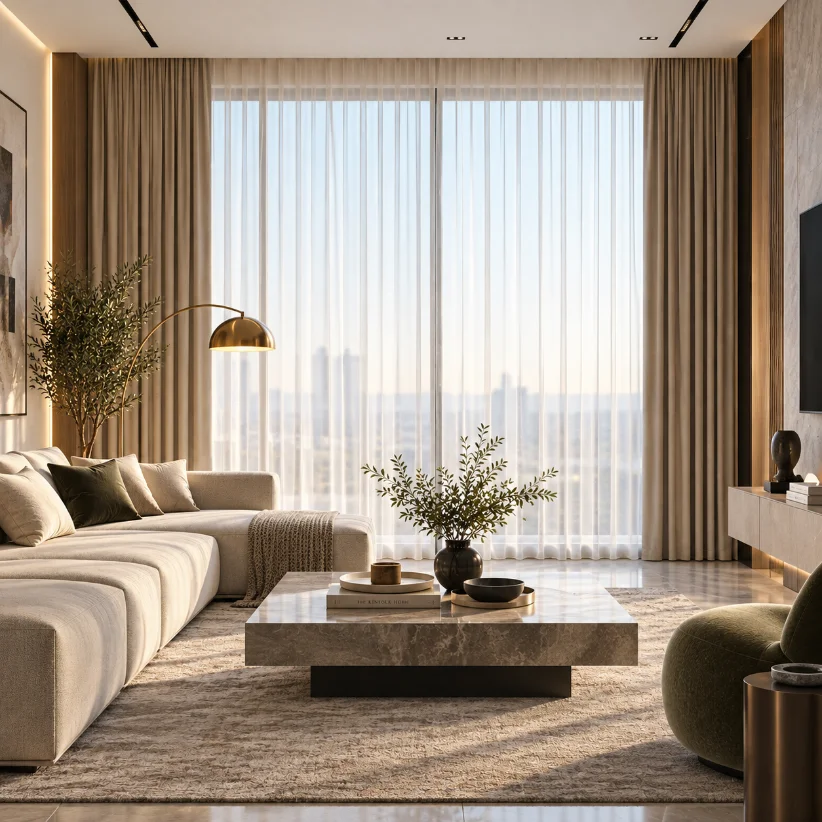 premium sheer window treatment residence emirates hills