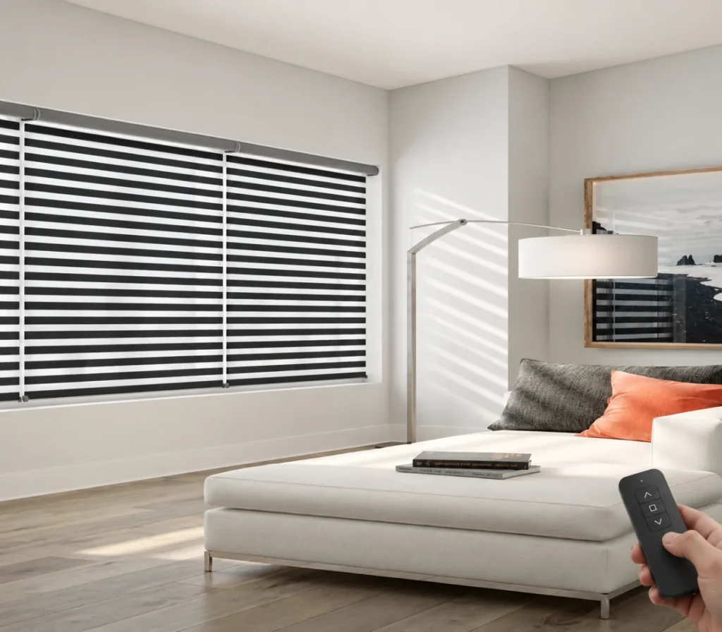 Ebony Stripe Motorized