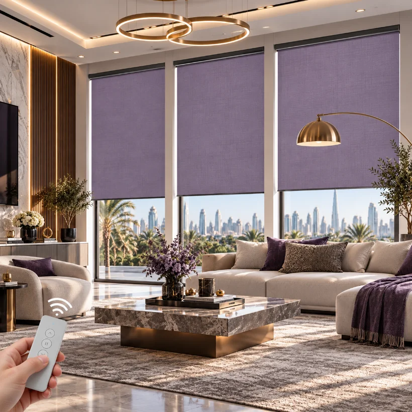 Motorized Roller Blinds