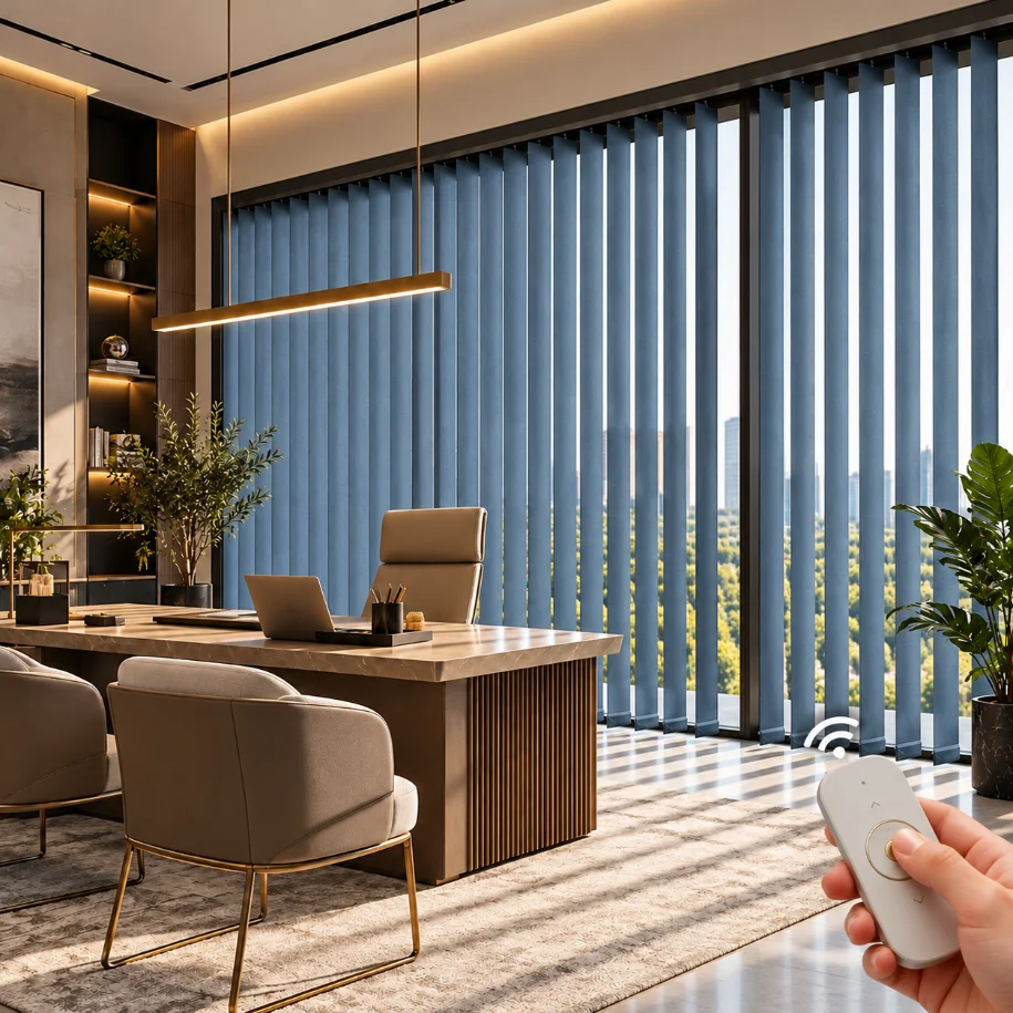 Motorized Vertical Blinds