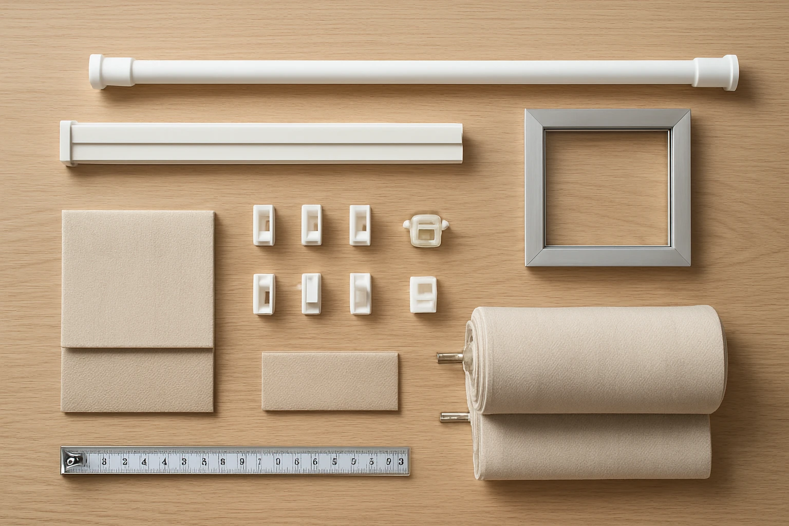 No drill curtains and blinds options